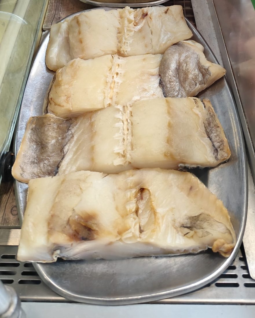 Postas de bacalhau